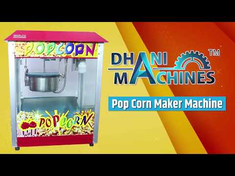 Popcorn machine electric, 200.0 grams per batch, capacity: 2...