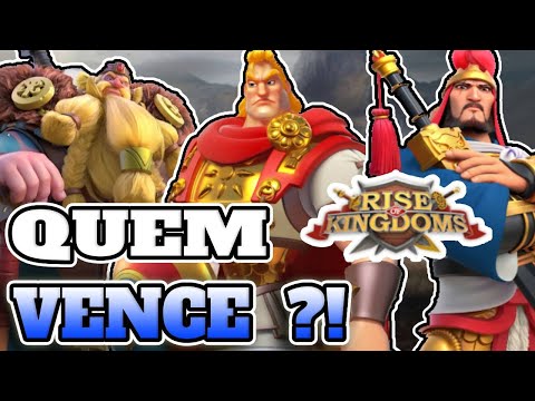 ⚔️ Teste Campo Aberto ALEX CHEOK vs ALEX HARALD Rise of Kingdoms