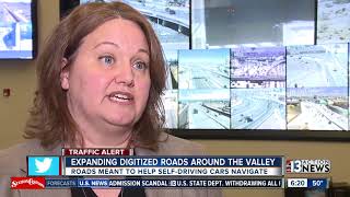 Las Vegas making plans to digitize more roadways for self-driving cars