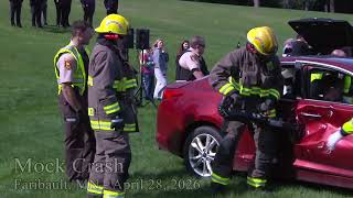 Mock Crash in Faribault - April 28, 2026