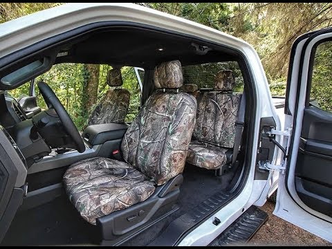 ShearComfort Realtree Camo Seat Covers Installed