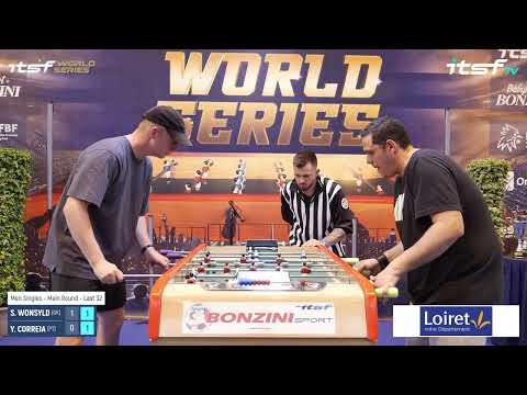 Y. Correia vs S. Wonsyld - Men Singles - Last 32 - ITSF World Series Bonzini 2025
