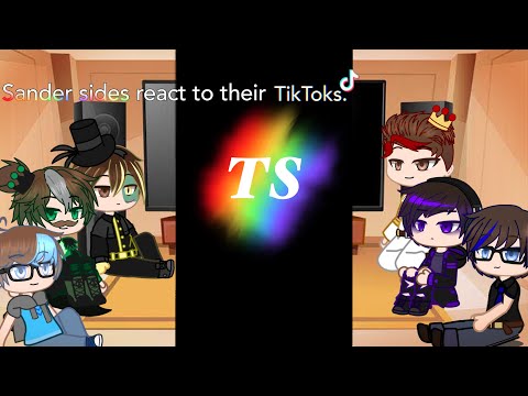 Sander sides react to Sanders Sides TikToks ll Gacha Club ll