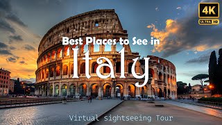 Italy 4k Scenic Relaxation Film Virtual Tour Video Ultra HD! Relaxation film Italy Travel Video 4k