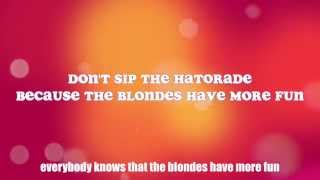 Blondes Have More Fun (feat. Kaci Brown) - Photronique [Official Lyric Video]