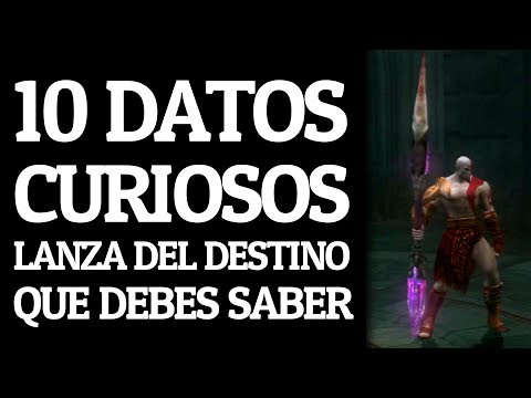 10 DATOS CURIOSOS sobre LA LANZA DEL DESTINO que DEBES SABER - GOD OF WAR 🔥
