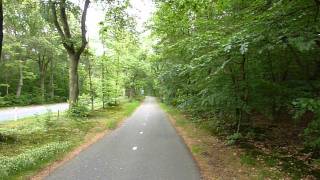 preview picture of video 'Bicycle trip: Oude Arnhemseweg in Zeist to Woudenbergseweg in Austerlitz [ZAWSRDKEO part 1]'
