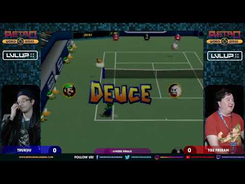 TruKuu vs Freean (Losers Finals) - Mario Tennis (Nintendo 64) - LVL Up Expo 2023