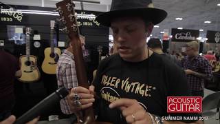 Video thumbnail for Jason Isbell Reveals the Thinking Behind His New Signature Martin D-18 [SUMMER NAMM 2017] by Acoustic Guitar Magazine