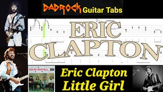 Little Girl - Eric Clapton - Guitar + Bass TABS Lesson