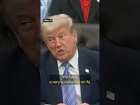 Trump takes hands-off approach to AI cybersecurity in new order #shorts #trump #ai #politics