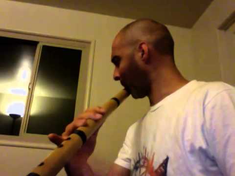 Bamboo Flute from India - Kerry Kriger plays Gunkali