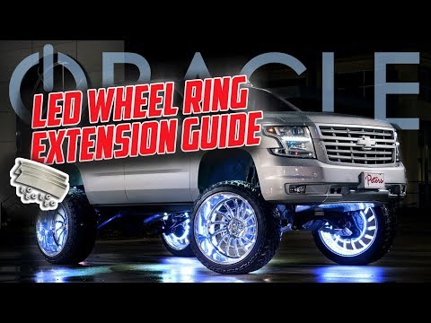 ORACLE Lights - LED Wheel Rings Extension Install