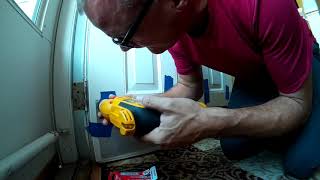 Front Exterior Door Kick Plate Installation