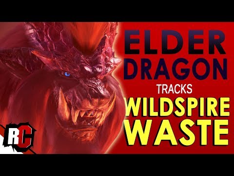 Finding ELDER DRAGON Tracks in Wildspire Waste | Monster Hunter World (Teostra Track Locations)