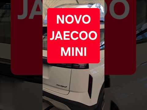 JAECOO 3 É MUITO MENOR
