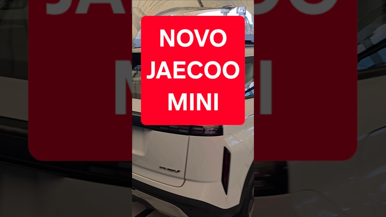 JAECOO 3 É MUITO MENOR