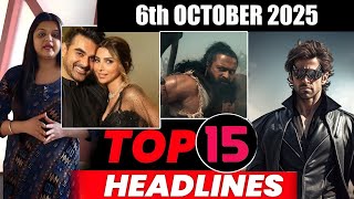 Download lagu Top 15 Big News of Bollywood | 6th OCTOBER   2025 | Salman Khan , Ramayana, Sunny Deol, Amir Khan mp3