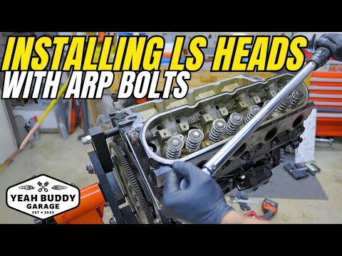 Installing LS Heads With ARP Bolts | No BS Tech