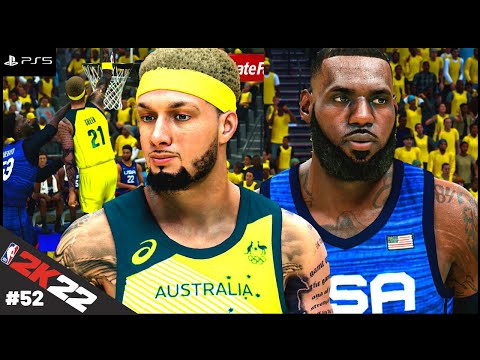 NBA 2K22 My Career PS5 -The Off-Season - USA Exhibition-  EP 52