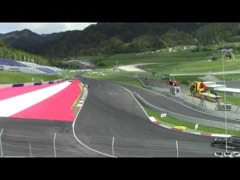 BOSS GP 2016 Spielberg Crash Wolfgang Jordan