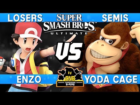 Smash Ultimate - Enzo (PT) vs Yoda Cage (DK) - CNB 174 Losers Semis
