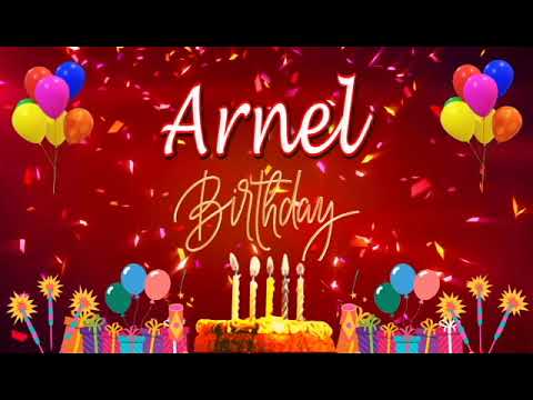 Arnel Birthday Whatsapp Status  | Birthday Song for Arnel