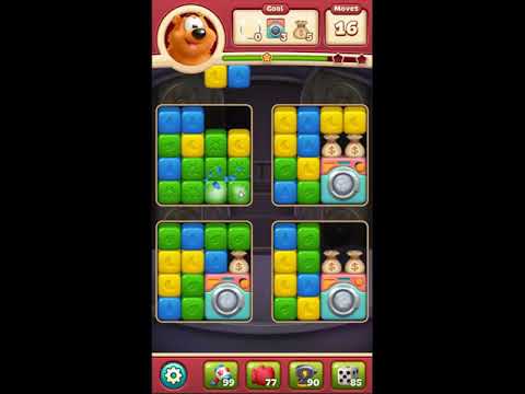 Toon Blast Level 3470 - NO BOOSTERS 🐻🐺🐱 | SKILLGAMING ✔️