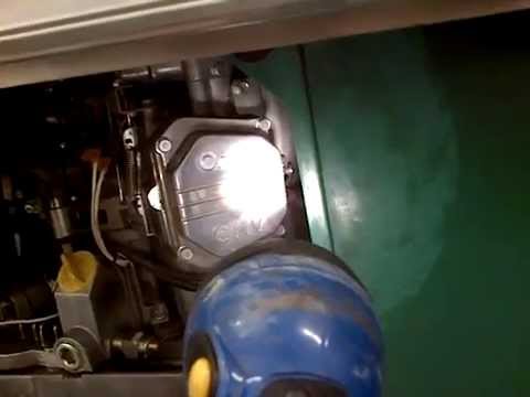 Changing spark plugs on Onan 7000 generator