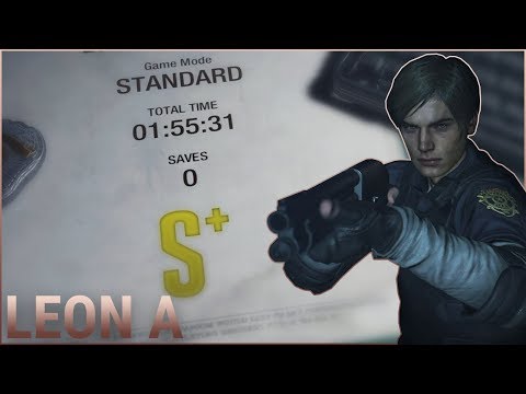 RE2 Remake - S+ Rank - Leon A, Standard Difficulty