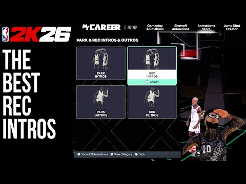 The Best Rec Intros to use in NBA2K26