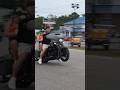 Harley Davidson Wheelie Two Up Streetglide Harleydavidson Shorts Wheelie Motorcycle Stunt