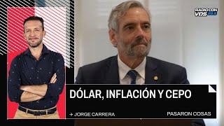 "Hoy hubo una venta de dólares extraordinaria", el ex vicepresidente del BCRA Jorge Carrera