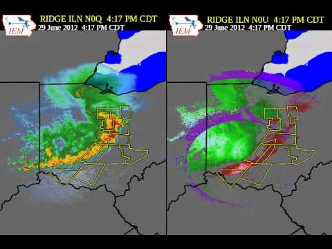 Ring of Fire Derecho (Ref + Velocity Two Panel)