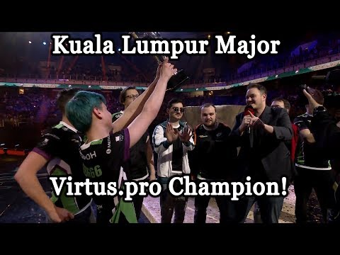 Virtus.pro champions! 🏆  Kuala Lumpur Major champion Grand Final vs Team Secret Winning moment