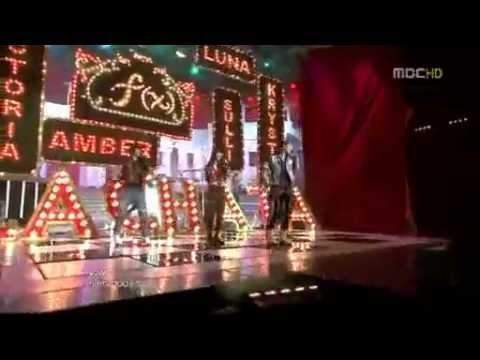 [Fanmade] 111224 f(Luna) - Funny Moments (Run, Run, Run)