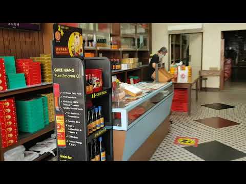 Famosa sede original da Ghee Hiang Yoshika Lebuh Beach Street