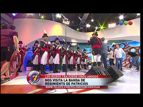 Los Rebos y La banda de regimiento de patricios - Peligro Sin Codificar