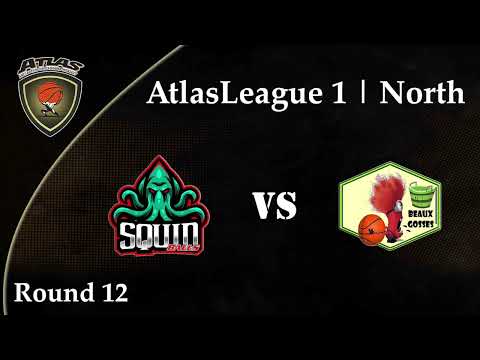 Atlasbasket_League 1 - Round 12 - SQUIDBALLZ vs BEAUX GOSSES 37-54