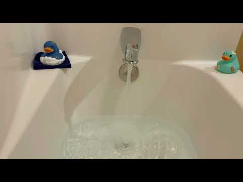 3 Hours Bathtub Filling Loop - Soothing White Noise for Sleep and Relaxation 💕