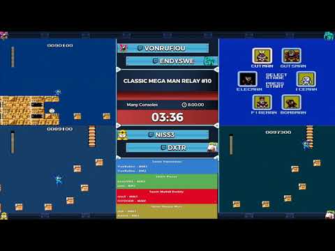 GDQ Hotfix presents Mega Man Relay #10
