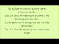 Jesse y Joy - Me Quiero Enamorar Letra/lyrics