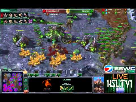 ESWC World Finals 2011- LiquidHaypro (Z) vs Moutas (Z) Game 2