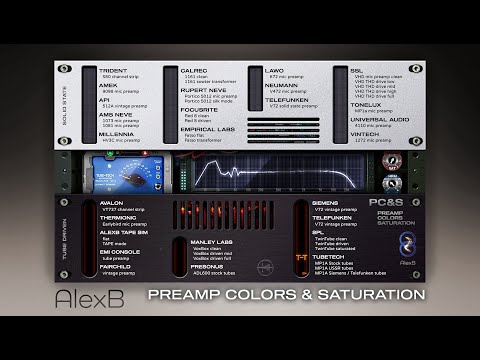 AlexB - Preamp Colors & Saturation (azzimov skin demo)