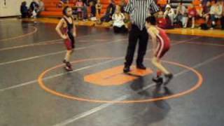 preview picture of video 'Nathan Maxwell, C.V.C.A. vs Alliance 65# @ Green Open Youth Wrestling Tournament'