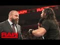 Triple H Questions Seth Rollins Drive Raw Dec 31 2018