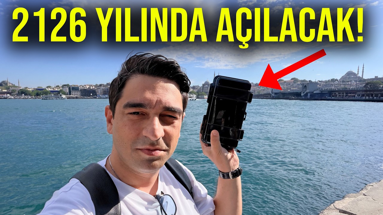 Zaman Kapsülü Hazırlayıp, Gömdüm!