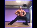 Bodybuilding posing