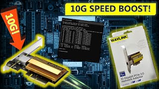 Gaming PC Gets 10G! Wavlink WL-NWP004 Network Card Install & Test – Worth the Upgrade?