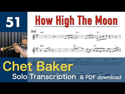 How High The Moon - Chet Baker